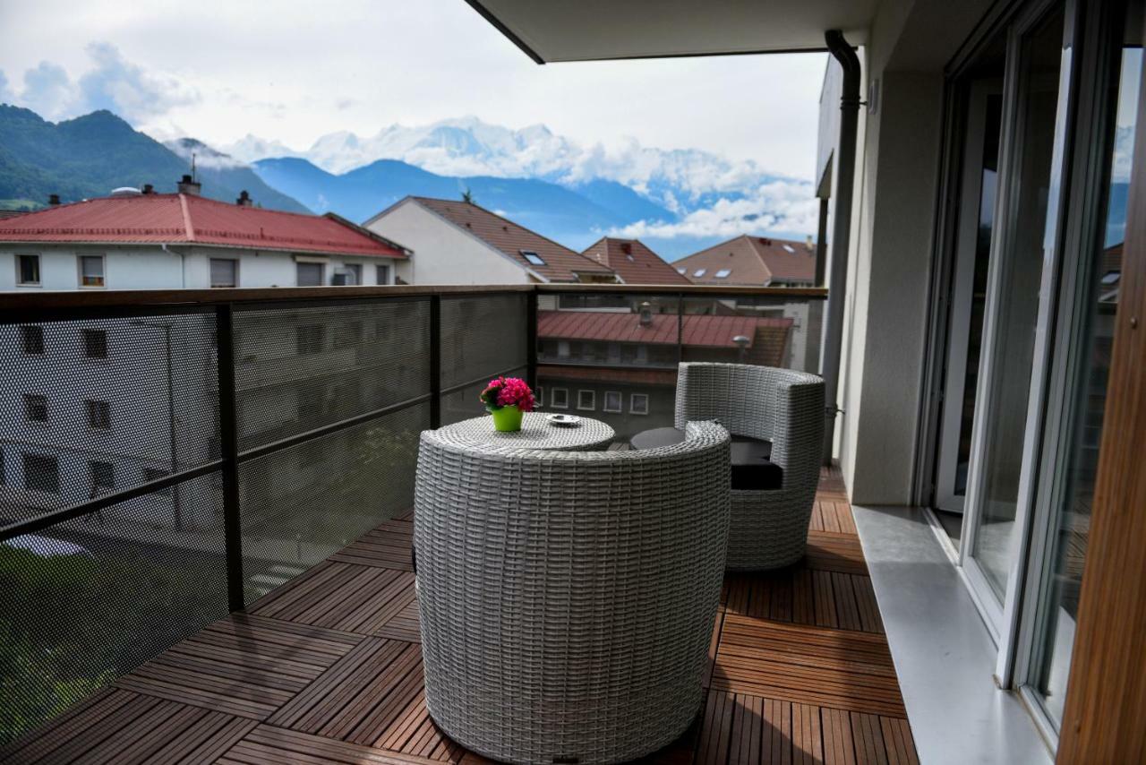 Appartement Au Pied Du Mont-Blanc ! Салланш Экстерьер фото